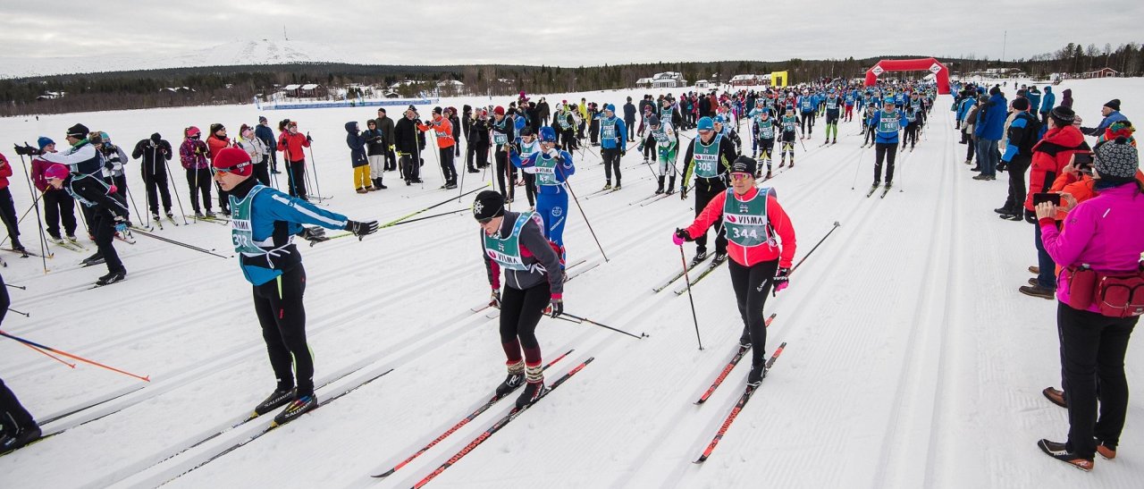 Letzer Lauf der Visma Ski Classics Series